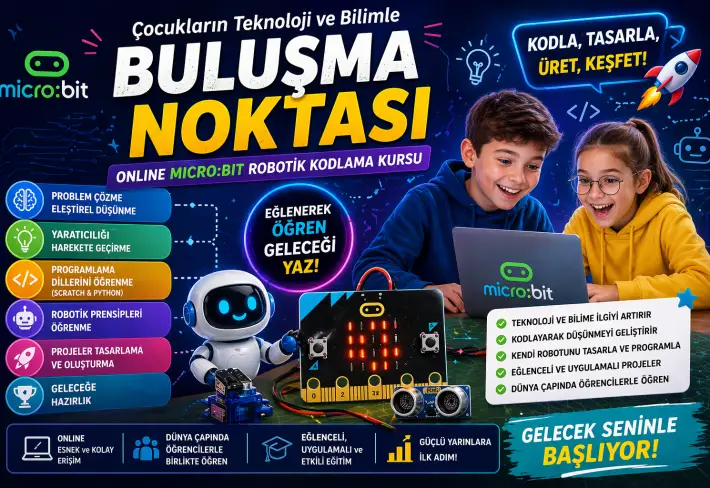 Online Micro:bit Robotik Kodlama Eğitimi